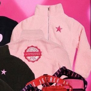 Jeffree Star Approved Pink Fuzzy Fleece Jacket